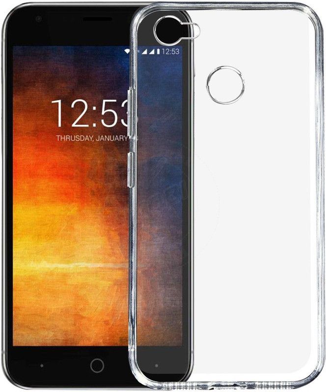 REZAWZ Back Cover for Smartron t.phone P  (Transparent, Silicon, Pack of: 1)