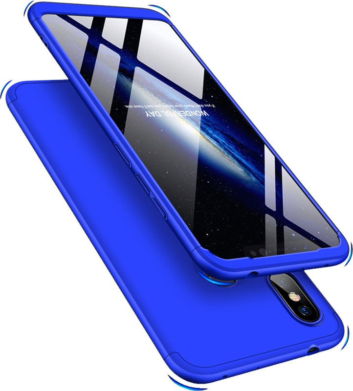 Kapa Back Cover for Mi Redmi Note 6 Pro  (Blue, Pack of: 0)