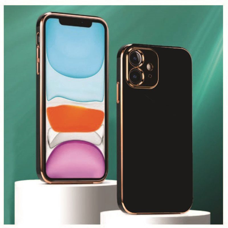 casohitech Back Cover for Apple iPhone 12  (Black, Silicon, Pack of: 1)