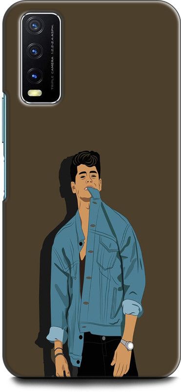 Dronk Back Cover for Vivo Y20G, V2037 BAD BOY, DKQ63, MOTIVATION, INSPIRATION, POSITIVE  (Multicolor, Dual Protection, Pack of: 1)