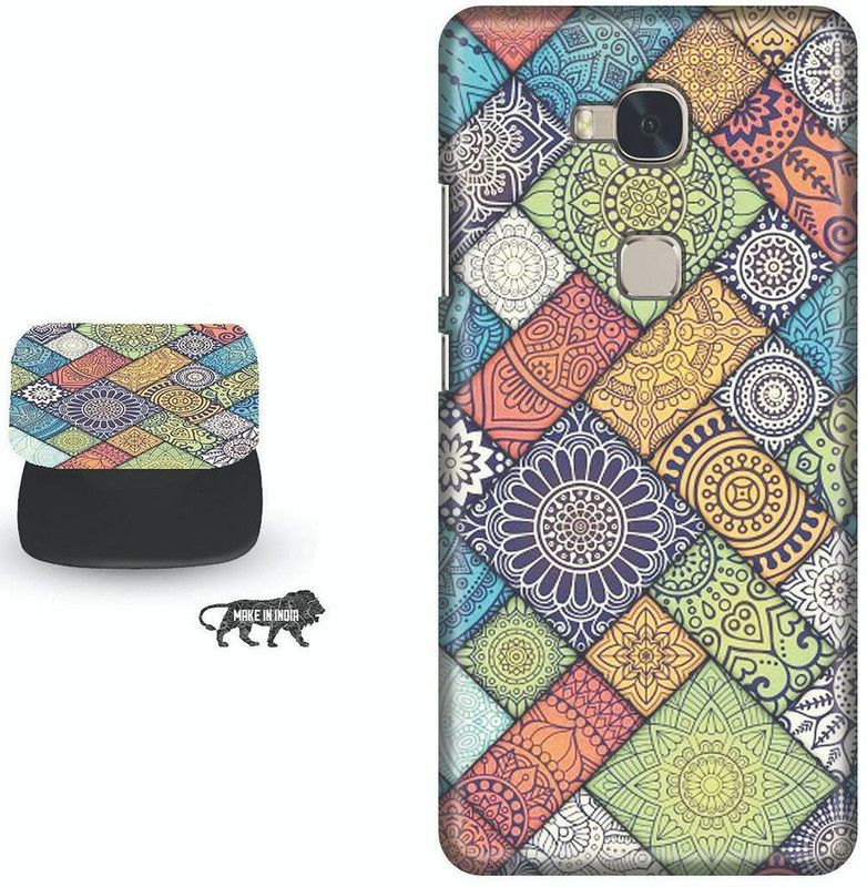 SPBR Back Cover for Honor 5X, Huawei Honor X5, Huawei Honor GR127  (Multicolor, Cases with Holder, Pack of: 1)