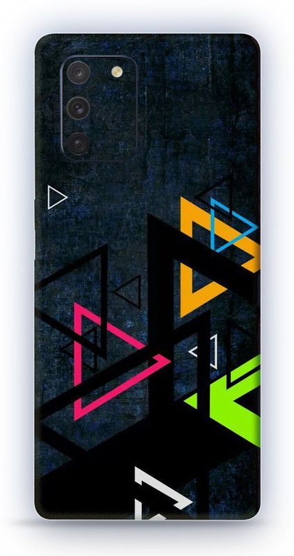 BugguSkin Samsung Galaxy S10 Lite, samsung galaxy s10 lite Mobile Skin  (Ultra Super Color Triangles Skin With High Matte Finish.)