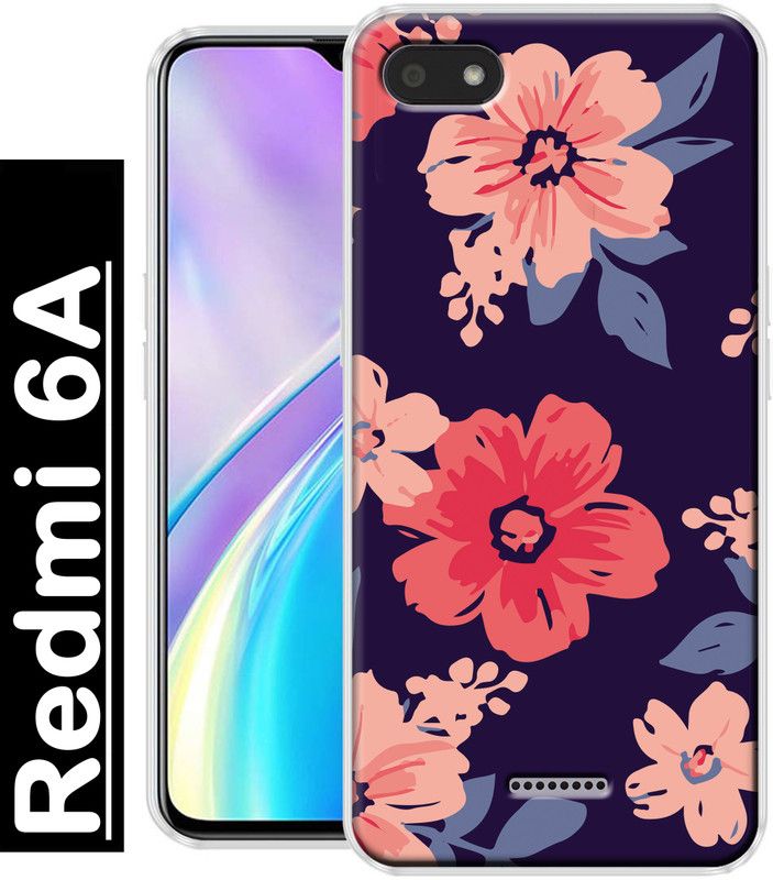 INDIALAND Back Cover for Mi Redmi 6A  (Multicolor, Grip Case, Silicon)