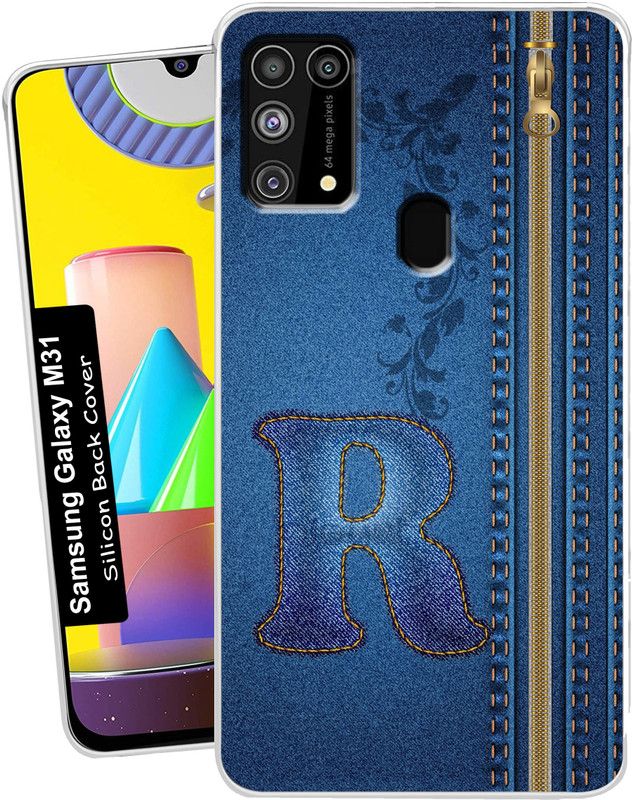 ChetraStore Back Cover for Samsung Galaxy M31  (Blue, Waterproof, Silicon)