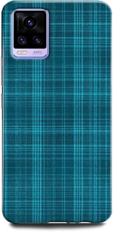 INDICRAFT Back Cover for Vivo V20 Pro, Vivo 2018 BLUE WALL, TEXTURE, ABSTRACT, CELL, GALAXY, SHIRT  (Multicolor, Hard Case, Pack of: 1)