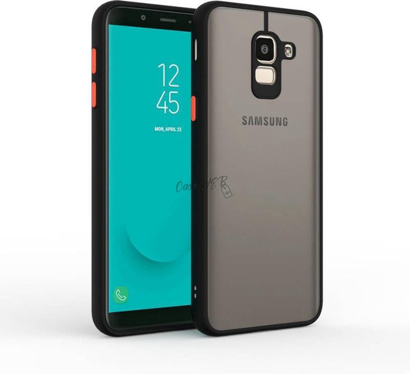 CaseWEB Back Cover for Samsung Galaxy J4 Plus  (Black, Shock Proof, Pack of: 1)