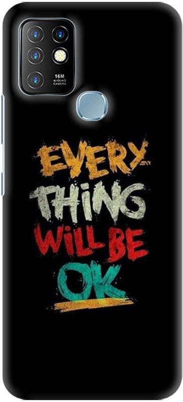 PNBEE Back Cover for Infinix Hot 10, X682B, X682C - Quotes Print  (Multicolor, Hard Case)