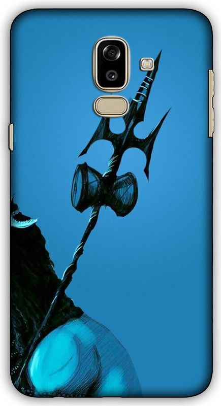 CROKIAN Back Cover for Samsung Galaxy J8 Mahadev Back Cover  (Multicolor, Hard Case, Pack of: 1)