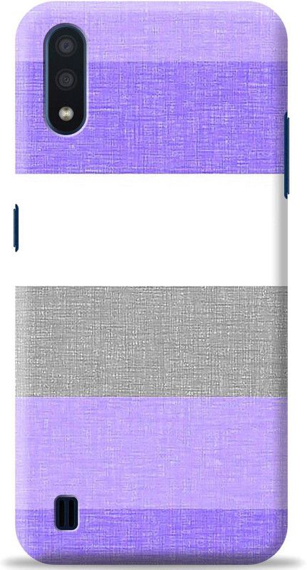 Crafter Back Cover for Samsung Galaxy M01  (Purple, Shock Proof, Pack of: 1)