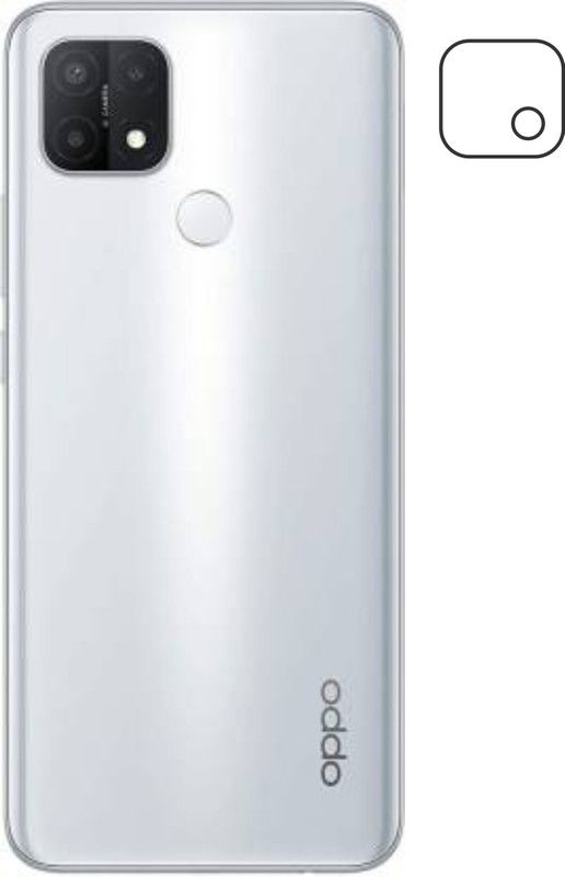 Ecomaholics Back Camera Lens Glass Protector for Oppo A15s  (Pack of: 1)