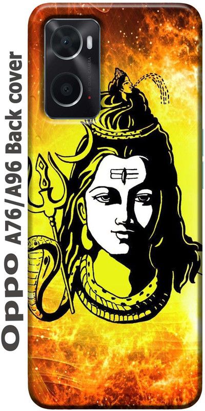 Lesend Back Cover for Oppo A76 4G Back cover,Oppo A96 Back cover  (Multicolor, Dual Protection, Silicon, Pack of: 1)