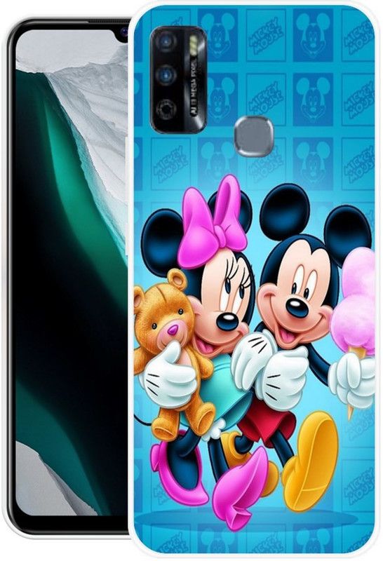 BAGRA Back Cover for Infinix Smart 4  (Multicolor, Silicon)