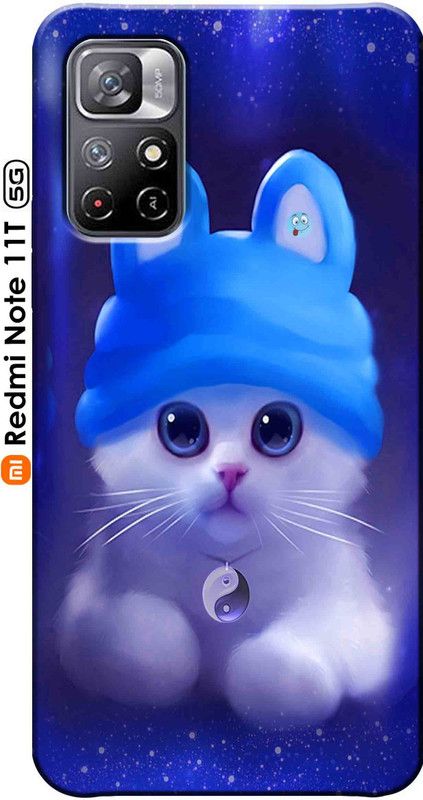 Rockerspot Back Cover for Redmi Note 11T 5G 2833  (Multicolor, Dual Protection, Silicon, Pack of: 1)