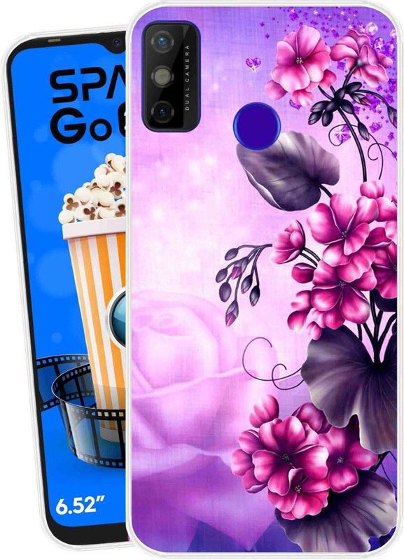MKprint Back Cover for Tecno Spark 6 Go 2020  (Multicolor, Flexible, Silicon, Pack of: 1)