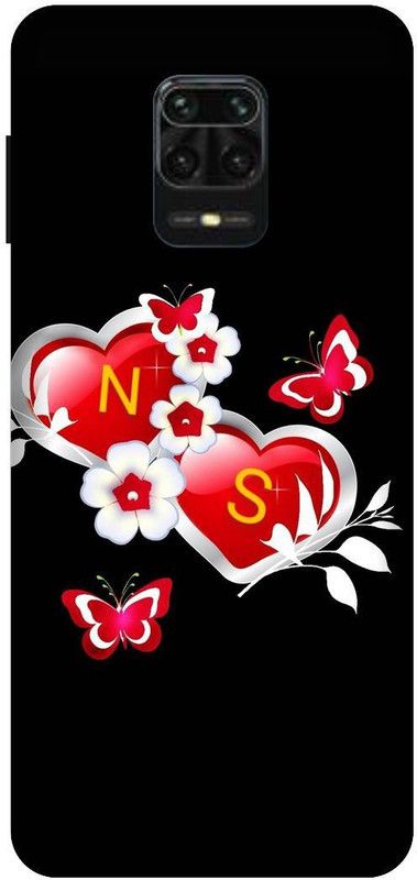 Thecoverking Back Cover for Redmi Note9ProMax (N,S letter,N,S alphabet,N,S word, N,S name, cases cover  (Multicolor, Waterproof, Pack of: 1)