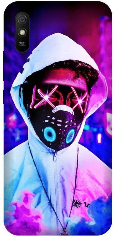 URCHIN Back Cover for Vivo Y90Neon, Neon Devil, Neon boy, Neon cool  (Multicolor, Shock Proof, Pack of: 1)