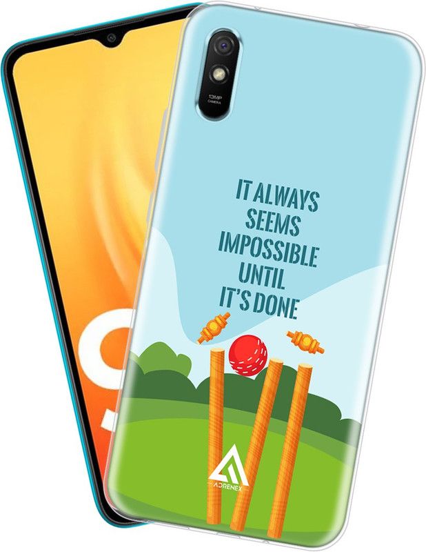 Adrenex Back Cover for Redmi 9A Sport  (Multicolor, Grip Case, Silicon, Pack of: 1)