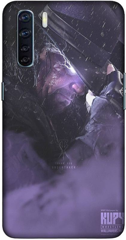CROKIAN Back Cover for Oppo F15 Undertaker Back Cover  (Multicolor, Hard Case, Pack of: 1)