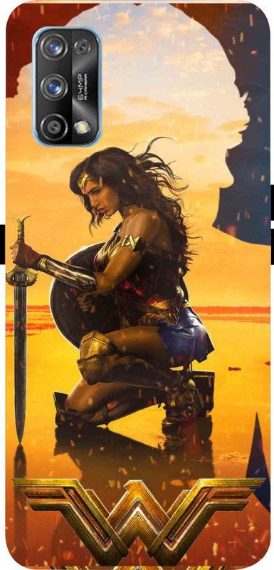 LIKELOOK Back Cover for Realme 7Pro, ( Wonder Woman, Superhero )  (Multicolor, Shock Proof, Pack of: 1)
