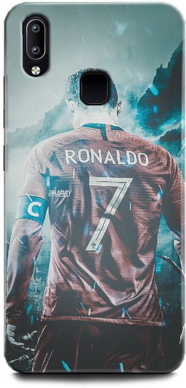 INDICRAFT Back Cover for Vivo Y91, Vivo 1811, Ronaldo, Printed  (Multicolor, Shock Proof, Pack of: 1)