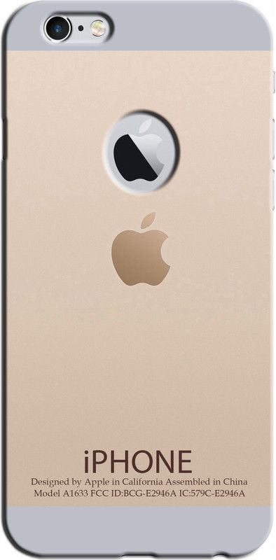 Cooldone Back Cover for Apple iPhone 6s  (Multicolor, Grip Case, Silicon, Pack of: 1)