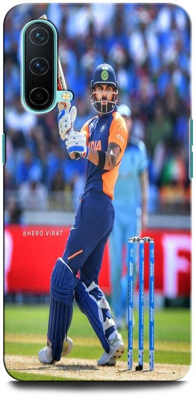 ORBIQE Back Cover for OnePlus Nord CE 5G VIRAT, KOHLI, INDIA, CRICKET, PLAYER, GOAT, RCB, IPL  (Multicolor, Hard Case, Pack of: 1)
