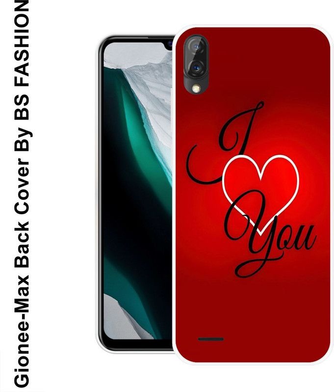 BSRAJ Back Cover for Gionee Max  (Red, Black, Grip Case, Silicon)