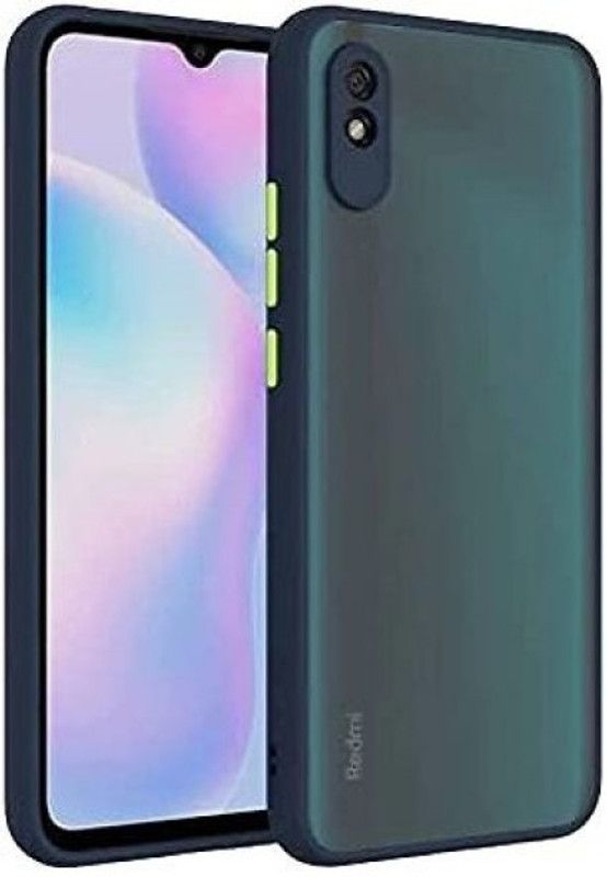 Chemforce Front & Back Case for Redmi 9i  (Blue, Camera Bump Protector, Pack of: 1)