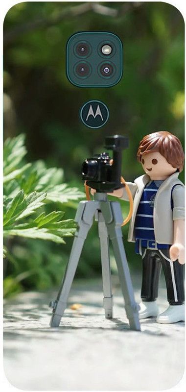 Skyhawk Back Cover for Motorola Moto G9 Toy Cameraman  (Multicolor, Waterproof, Silicon, Pack of: 1)