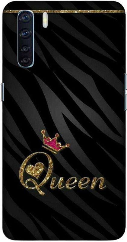 CROKIAN Back Cover for Oppo F15 Queen Back Cover  (Multicolor, Hard Case, Pack of: 1)