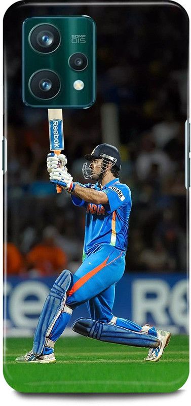 FIKORA Back Cover for Realme 9 Pro 5G, MS, DHONI, MAHENDRA, SINGH, DHONI, CSK, PLAYER  (Blue, Hard Case, Pack of: 1)