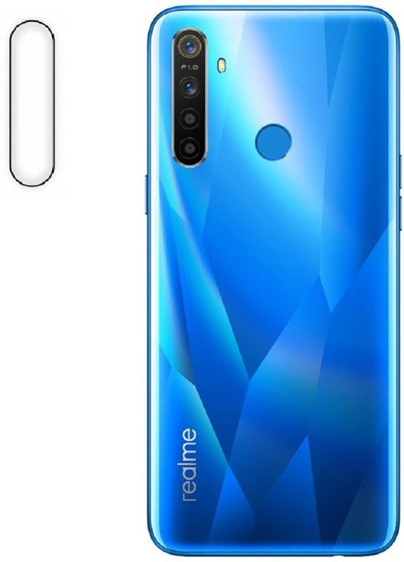 Simmu Back Camera Lens Glass Protector for Realme 5 | Premium Quality Camera Lens Protector With Flexible Tempered Glass  (Pack of: 1)