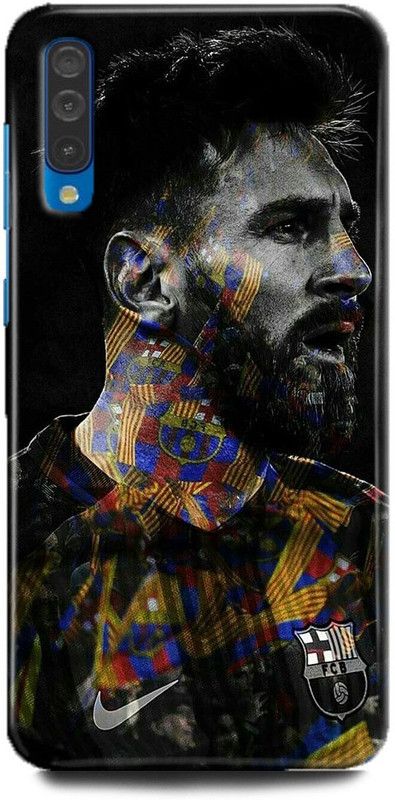 FIKORA Back Cover for Samsung Galaxy A30s/SM-A307FZLVINS LIONAL MESSI PRINTED  (Multicolor, Hard Case, Pack of: 1)