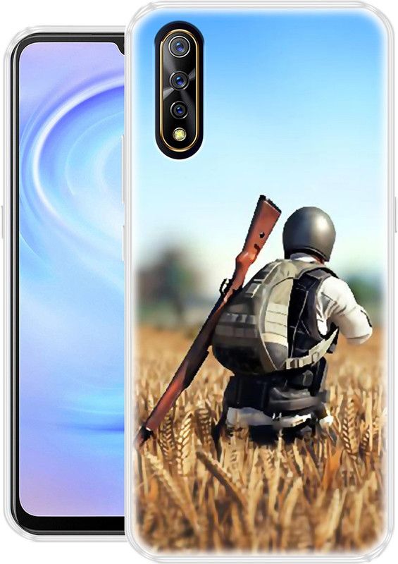 Nainz Back Cover for Vivo Z1x  (Multicolor, Grip Case, Silicon)