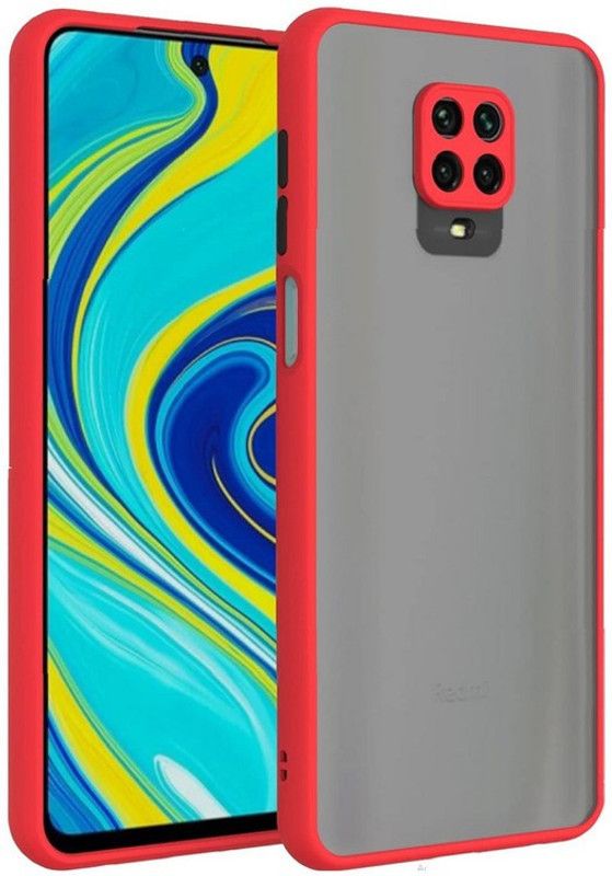 91 brand Back Cover for Redmi-Note-9-Pro-Pro-Max-Poco-M2-Pro  (Red, Silicon, Pack of: 1)