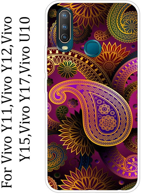 Anami Back Cover for vivo Y11, vivo Y12, vivo Y17, vivo U245  (Multicolor, Grip Case, Silicon)