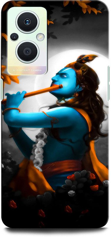GRAFIQE Back Cover for OPPO F21 Pro 5G KRISHNA, LORD KRISHNA, RADHA KRISHNA, GOD, KRISHN KANHIYA  (Multicolor, Shock Proof, Pack of: 1)