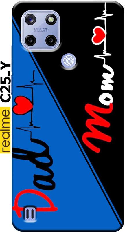 stroxy Back Cover for Realme C25_Y 2681  (Multicolor, 3D Case, Silicon, Pack of: 1)