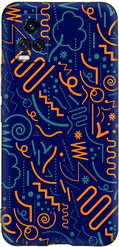 PrintWoodies Back Cover for VIVO V20 PRO  (Multicolor)