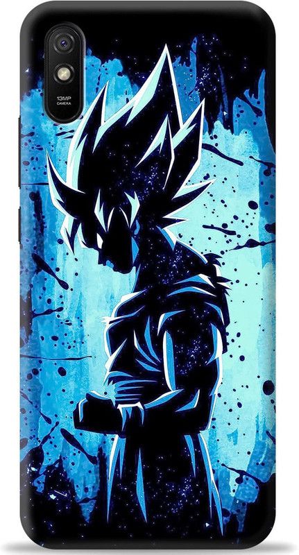 Dreamer Back Cover for Mi Redmi 9i Sport  (Blue, Black, Shock Proof, Pack of: 1)