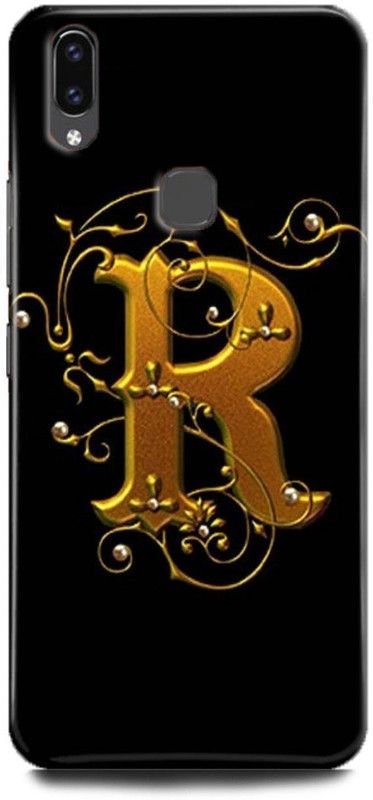 FIKORA Back Cover for Vivo Y95/1807 R LETTER PRINTED  (Multicolor, Hard Case, Pack of: 1)
