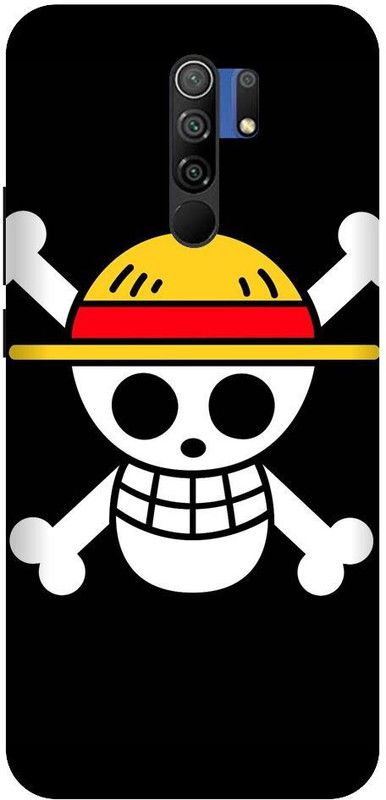 URCHIN Back Cover for Redmi 9 prime Luffy, Monkey D Luffy, One Piece, Pirate, Skull, Cartoon  (Multicolor, Shock Proof, Pack of: 1)