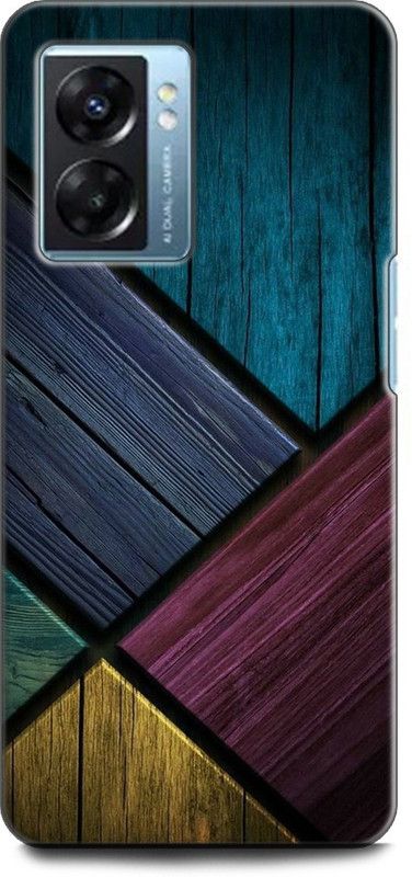 INDICRAFT Back Cover for OPPO K10 5G, CPH2337 BLUE WALL, TEXTURE, ABSTRACT, COLORFUL, GLITTER, WOOD  (Multicolor, Shock Proof, Pack of: 1)
