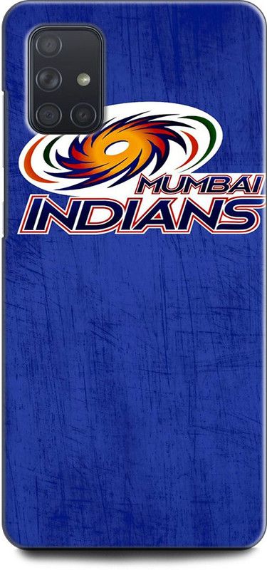 Afterglow Back Cover for SAMSUNG Galaxy A51 CRICKET, IPL, IPL LOGO, MI LOGO, MUMBAI INDIANS  (Multicolor, Shock Proof)