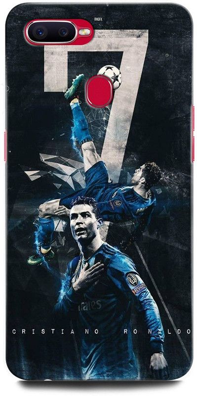 INTELLIZE Back Cover for Realme 2 Pro RMX1807 CRISTIANO RONALDO, RONALDO 7, CR, 7, FOOTBALL, SPORTS, REAL MADRID  (Multicolor, Hard Case, Pack of: 1)