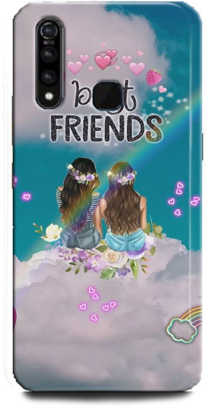 INDICRAFT Back Cover for Vivo Z1Pro, Vivo 1951, Feiends, Printed  (Multicolor, Shock Proof, Pack of: 1)