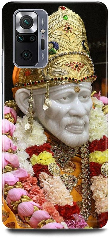 JUGGA Back Cover for Redmi Note 10 Pro Max, SHIRDI, KE, SAI, BABA, SAI, SAINATH  (Gold, Hard Case, Pack of: 1)