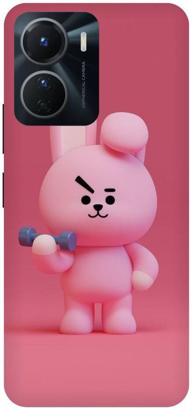 BYXIS Back Cover for Vivo Y16 BT21, BTS, BTS BT21, Koya, RJ, Shooky, Mang, Chimmy, Cooky, TATA1932  (Multicolor, Shock Proof, Pack of: 1)
