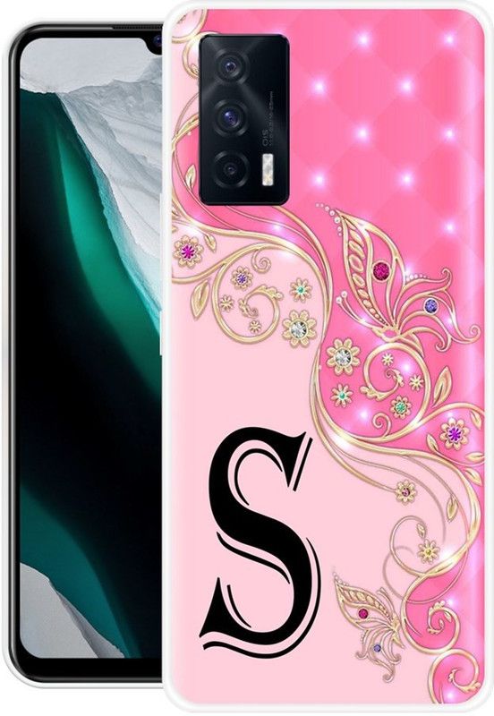 Sswastik Back Cover for IQOO 7 5G  (Pink, Silicon)