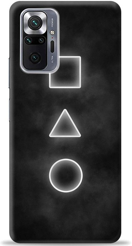 Crafter Back Cover for Mi Redmi Note 10 Pro Max  (Black, Shock Proof, Pack of: 1)